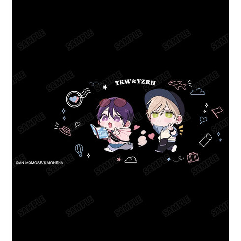 『ナカまであいして』百瀬あん先生 描き下ろし 常盤&楪 ar-Unity ちびキャラ トラベルver. メガネケース ver.B